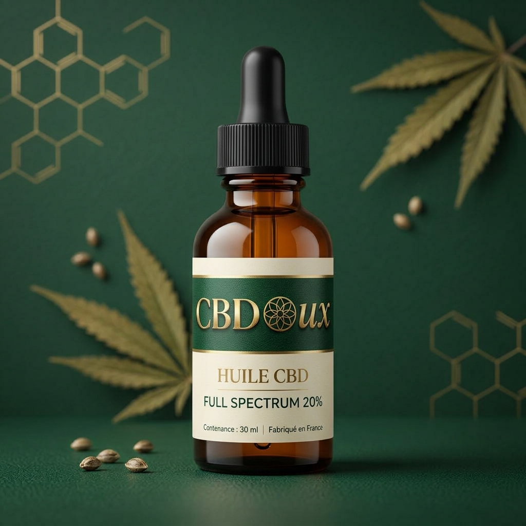 Huile CBD Cutanée Full Spectrum 20%